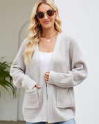 Gray Sweater Coat / L