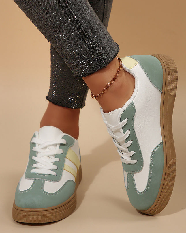 Assorted Colors Retro Sports Women's Shoes White Shoes