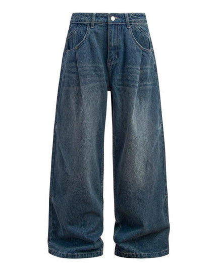 Light-blue Washed-in-wash-and-wear Jeans For Men That Go With Everything
