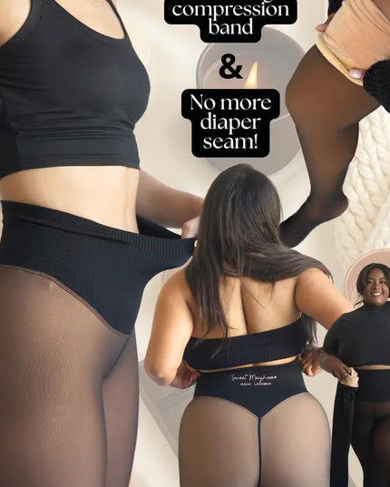 Winter Warm Translucent Leggings