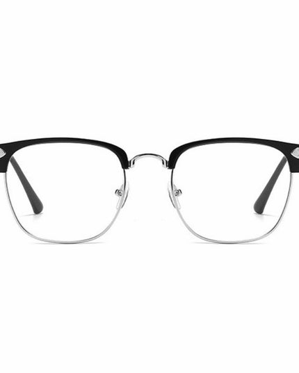 Eyebrow-frame Blue-light-blocking Reading Glasses