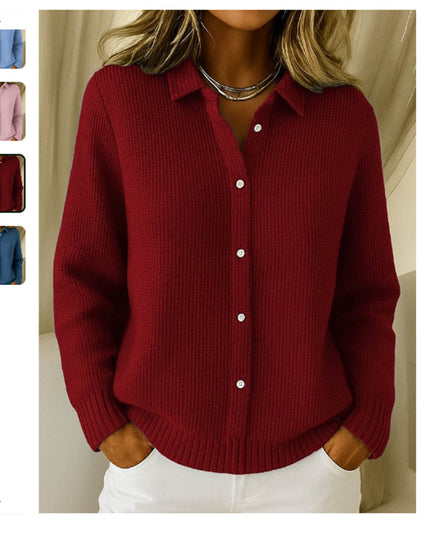 Casual Button - Up Blouse