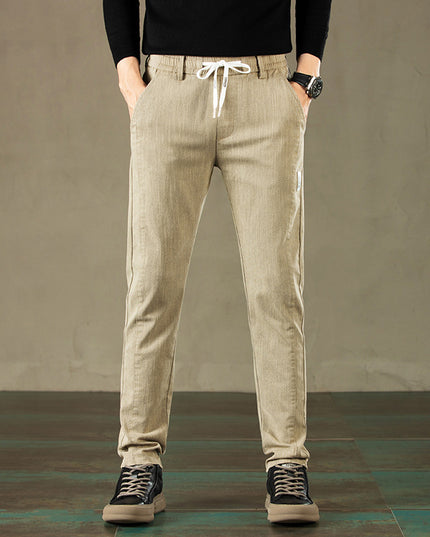 Loose Straight Casual Pants Stretch Sports Trousers