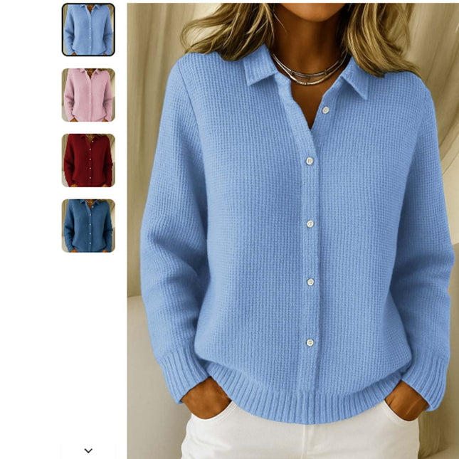 Casual Button - Up Blouse