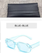 Light blue / With glasses bag