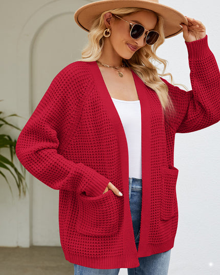 Style Knitted Sweater Coat