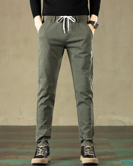 Loose Straight Casual Pants Stretch Sports Trousers