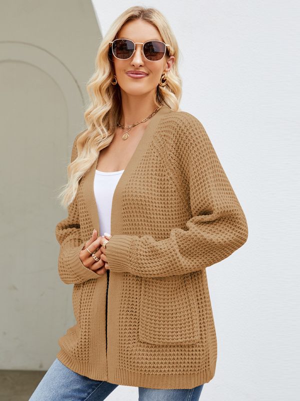Style Knitted Sweater Coat
