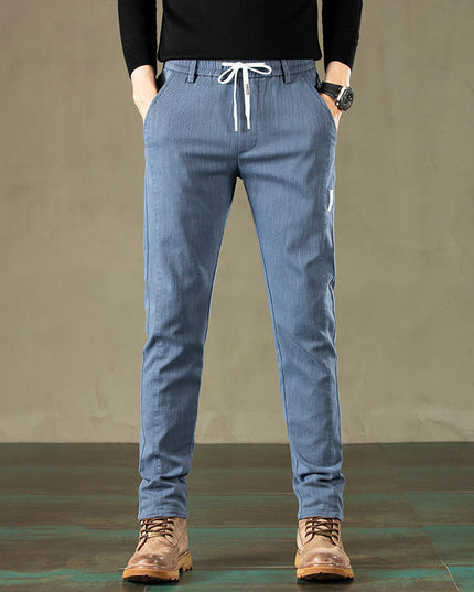 Loose Straight Casual Pants Stretch Sports Trousers