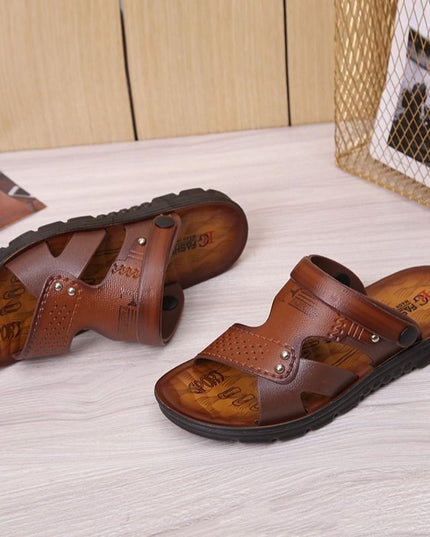 Sandals Summer Open Toed Non-slip Men